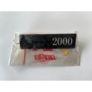 Typenschild "2000" im Spoiler