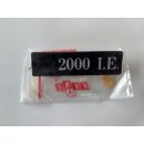 Typenschild "2000 i.e." im Spoiler