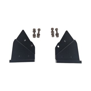 Spoiler angle set for Integrale Evo rear wing made of aluminium