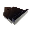Spoiler angle set for Integrale Evo rear wing made of aluminium