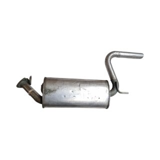 Rear silencer Delta GT non cat