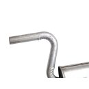 Rear silencer Delta GT non cat