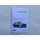 Technical Dates 131 Abarth (italian)