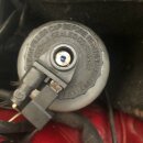 Brake fluid level indicator cap